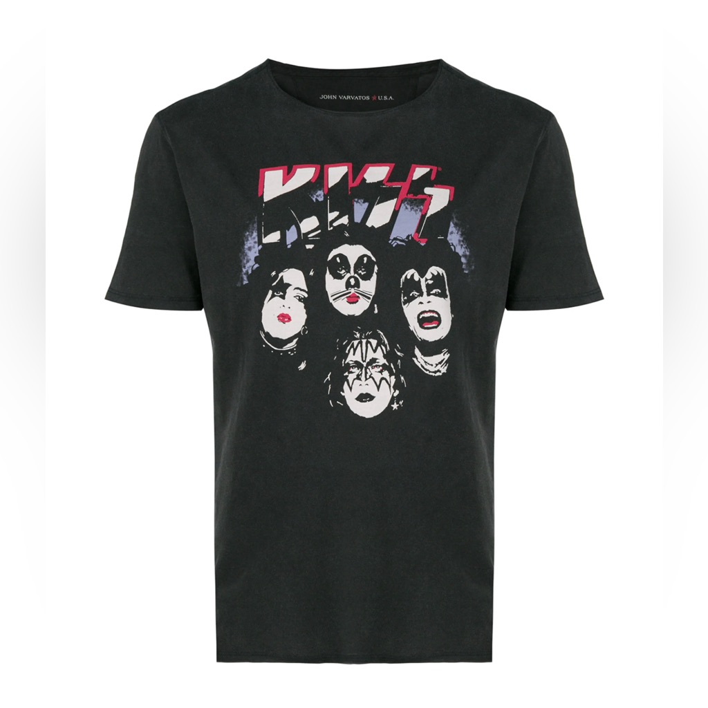 Nwt Brand New John Varvatos Kiss Tee Iconic Shirt Size Xl